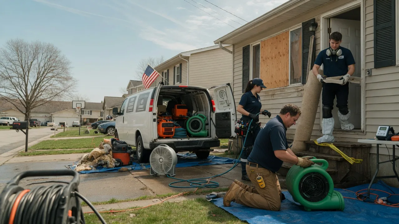 Water Damage Restoration in Toluca, IL near me